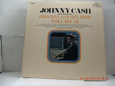 #ad JOHNNY CASH AND THE TENNESSEE TWO LP ORIGINAL GOLDEN HITS VOL. II SUN 1969 $14.99
