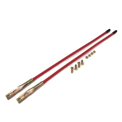 #ad Buyers Products Set of 27quot; Red Universal Snowplow Blade Guide Kit 1308200 $21.99
