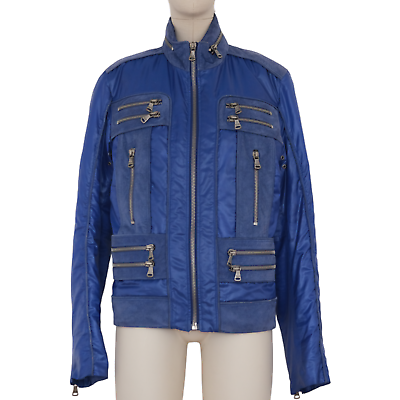 #ad Dolceamp;Gabbana Damp;G FW 2007 Multipocket Leather Trimmed Jacket $300.00