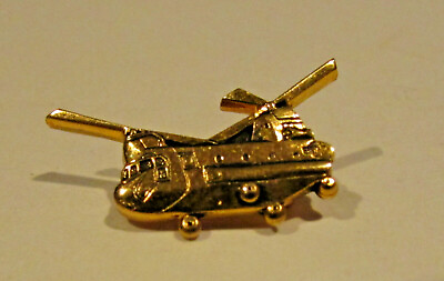#ad Genuine BOEING CH47 CHINOOK Helicopter lapel PIN vintage 1960#x27;s 1970s RARE $8.99