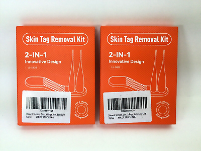 #ad 2x Skin Tag Removal Device Kit for Small to Large Size 2mm to 7mm 2 in 1 Skin $14.95