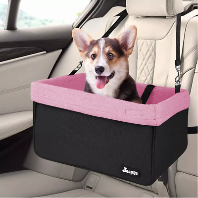 #ad JESPET amp; GOOPAWS Dog Booster Seats for Cars Portable Dog Car Seat Travel $45.16