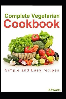 #ad Complete Vegetarian Cookbook: vegetarian recipes for complete family quick and e $14.06