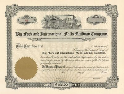 #ad Big Fork and International Falls Railway Northern Pacific Archive Northern P $30.00