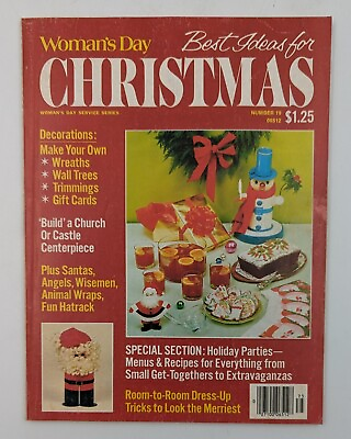 #ad Woman#x27;s Day Best Ideas for Christmas Magazine Number 19 Vintage 1977 $4.50