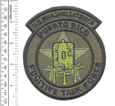 #ad US Marshal Service USMS Puerto Rico San Juan Field Office Fugitive TF vel hooks $11.99