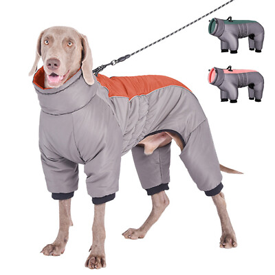 #ad 4 Leg Pet Dog Clothes Cat Puppy Coat Sports Hoodies Warm Sweater Jacket Clothing $15.98