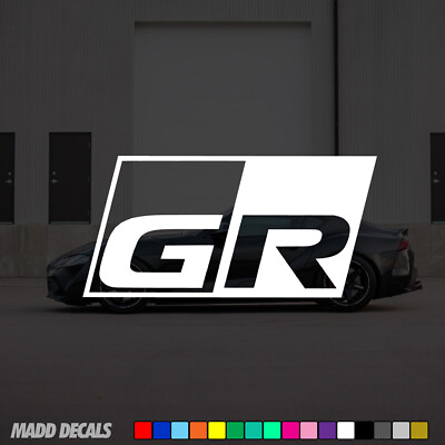 #ad GR Toyota Gazoo Racing Decal Sticker Logo C $2.85