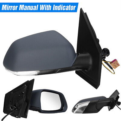 #ad For VW Volkswagen Polo 2005 2009 Right Door Wing Mirror Manual W Indicator $80.40