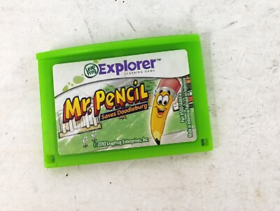 #ad Leapfrog Explorer Mr Pencil Game Cartridge $12.96