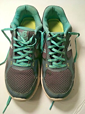 #ad Ladies New Balance Sneakers size 9 Gray with colorful laces comfort Ride $15.00