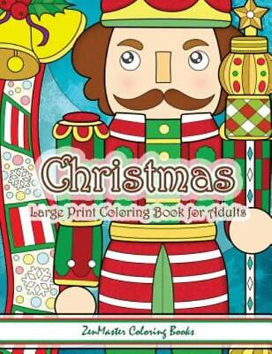 Christmas Large Print Coloring Book For Adults: Simple and Easy Large Print... $9.42
