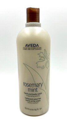 #ad New Aveda Rosemary Mint Hand amp; Body Wash Jumbo Size 33.8 Oz. 1 Liter $57.00