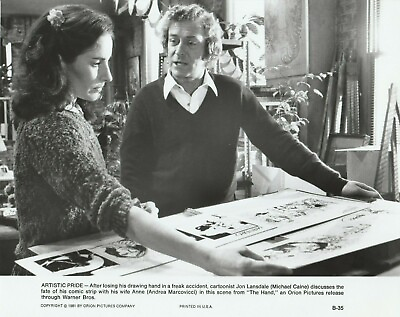 #ad Andrea Marcovicci Michael Caine in quot;The Handquot; 1981 Photo $9.99