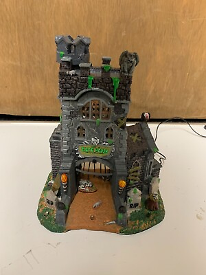 #ad Lemax 45663 GATE HOUSE AT HAUNTED MEADOWS Spooky Town $89.99