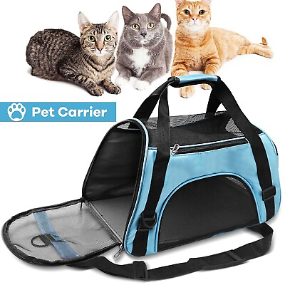 Pet Dog Cat Tote Bag Outdoor Carriers Breathable Wear Resistant Soft Basket Bags $17.95