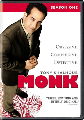 #ad Monk: Season One 4 DVD 2010 Widescreen Tony Shalhoub Bitty Schram Ted Levine $8.16