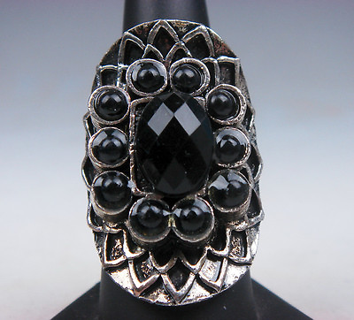 #ad Tibetan Silver Crafted Unique Tribal Ring *Fits All Sizes* #04271709 $8.99