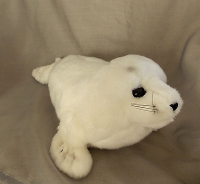 #ad Douglas White Seal Plush 16quot; Stuffed Animal Marine Toy Pup $31.99