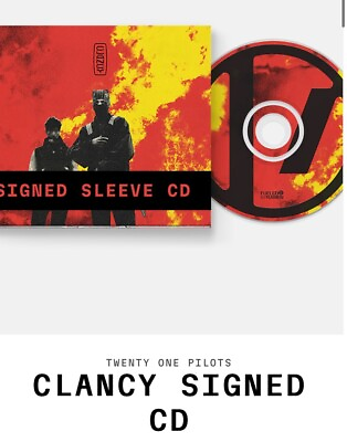 #ad #ad TWENTY ONE PILOTS SIGNED CLANCY CD AUTOGRAPHED $129.99