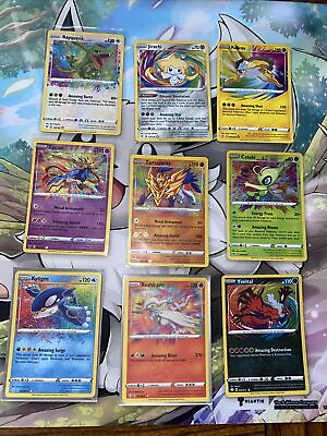 #ad Pokemon TCG Sword amp; Shield Amazing Rares Lot Complete All 9 Cards NM $19.95
