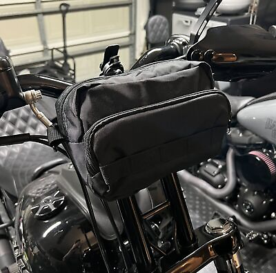 Motorcycle Front Handlebar T Bag Bar Bag Outdoor Cycling Bike Storage Bag Pouch $29.99