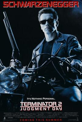 #ad Terminator 2 Judgment Day Movie Poster Print 8x10 11x17 16x20 22x28 24x36 27x40 $9.99