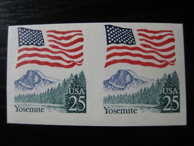 #ad UNITED STATES Sc. #2280a scarce mint MNH imperf stamp pair 2 SCV $10.00 $5.99