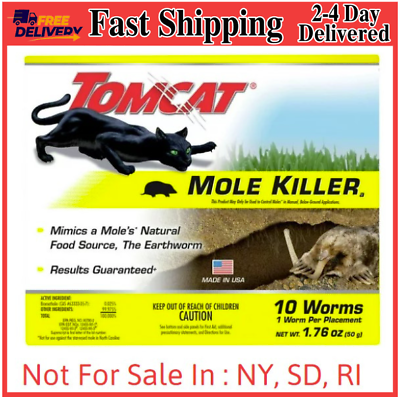 #ad Tomcat Mole Killerₐ Mimics Natural Food Source Poison Kills in a Single Feedin $22.61