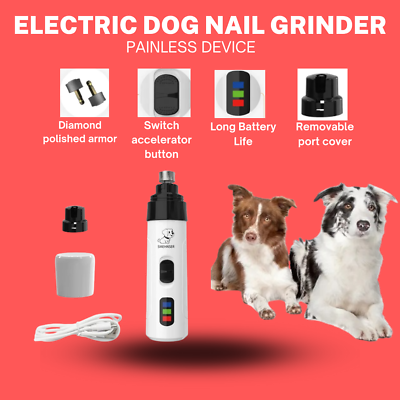 #ad Painless Electric Dog Nail Grinder $25.00