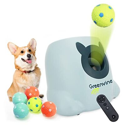 #ad Automatic Dog Ball Launcher Interactive Ball California Sky with Latex Balls $185.89