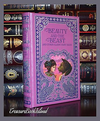 #ad Beauty amp; The Beast and Other Classic Fairy Tales New Leather Bound Sealed Deluxe $32.27