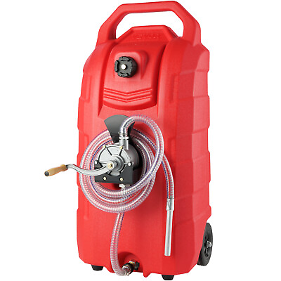 #ad #ad VEVOR 16 Gallon Fuel Caddy Portable Gas Storage Tank 7.8 L min with Manual Pump $119.99