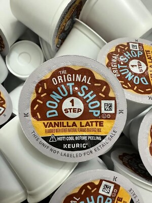 #ad #ad 80 K Cups Donut Shop Vanilla Latte Keurig K Cups Coffee 05 14 2023 BEST BY $32.00