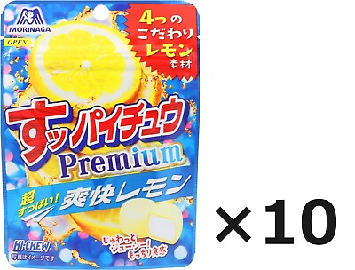 #ad Morinaga HI CHEW Premium Refreshing lemon 32g ×10 Chewy texture $36.99
