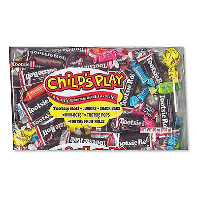 #ad Tootsie Roll Child#x27;s Play Assortment Pack Assorted 26 Oz TOO1817 TOOTSIE ROLL $21.88