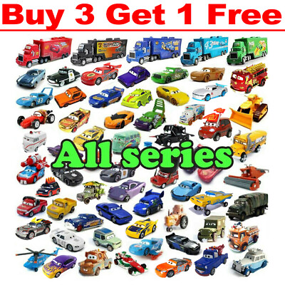 #ad Disney Pixar Cars Lot Lightning McQueen 1:55 Diecast Model Toys Car Collect New $9.85