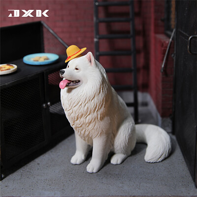 #ad JXK Samoyed Model Animal Pet Collector Decor Cute Dog Kids Gift Toy 1 6 $59.98