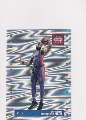 #ad 2019 20 PANINI HOLO SILVER PARALLELS ANDRE DRUMMOND NBA STICKER CARD Y1231 $2.97