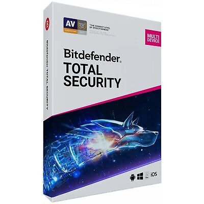 #ad Bitdefender Total Security 2024 5 Devices 3 Years Protection $95.99