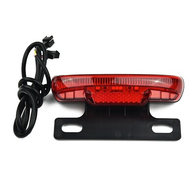 #ad Bicycle Rear Light 36 60V Ebike For Electric Bicycle LED Light tail Light $10.90