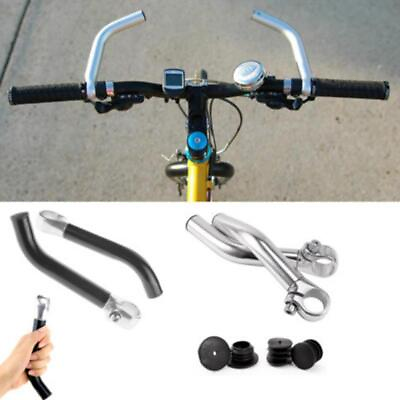 #ad 1Pair Alloy Bicycle Handlebar End Grips 22.2mm MTB Mountain Bike Handle Bar Ends $7.36