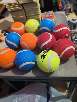 #ad Nerf Dog Tennis Balls Set 11 CT Small Dogs 2.5” Ball Size Chuck It Ball Blaster $14.00