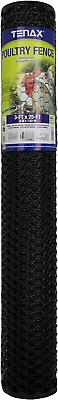 #ad 72120546 Hex Poultry Fence 3 X 25 Black $34.36
