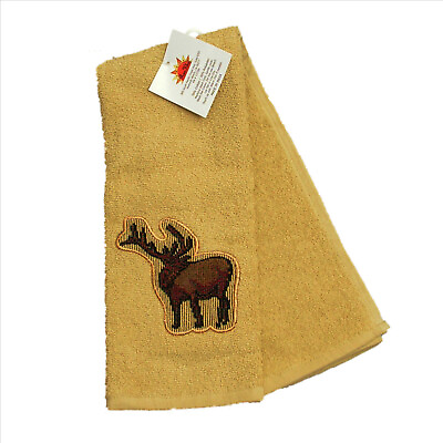 #ad Elk Country Terry Towel with Embroidered Elk 16x28 inches $10.99