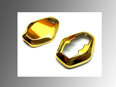 #ad Gold Chrome Remote Key Side Cover For BMW Remote Key E46 E38 E39 Z3 Z4 E53 E83 $18.04