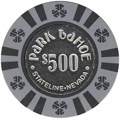 #ad Park Tahoe Casino Lake Tahoe Nevada $500 Chip 1990s $5.00