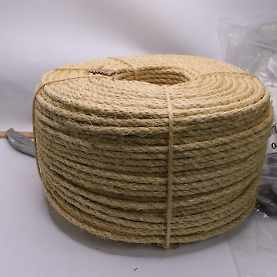 #ad Sisal Twisted Rope Natural Fiber Tan 5 16quot; x 1000#x27; $84.00