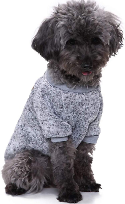 #ad Pet Dog Classic Knitwear Sweater Warm Winter Puppy Pet Coat Soft Sweater Clothin $15.84