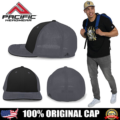 #ad Pacific Headwear ORIGINAL Premium M2 Trucker Performance Flexfit Cap Hat 404M $15.45